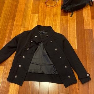 black jacket